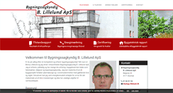 Desktop Screenshot of byg-lillelund.dk