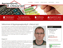 Tablet Screenshot of byg-lillelund.dk